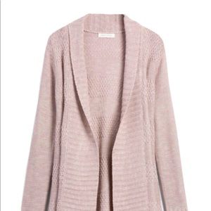 Rivington Textured Open Cardigan
